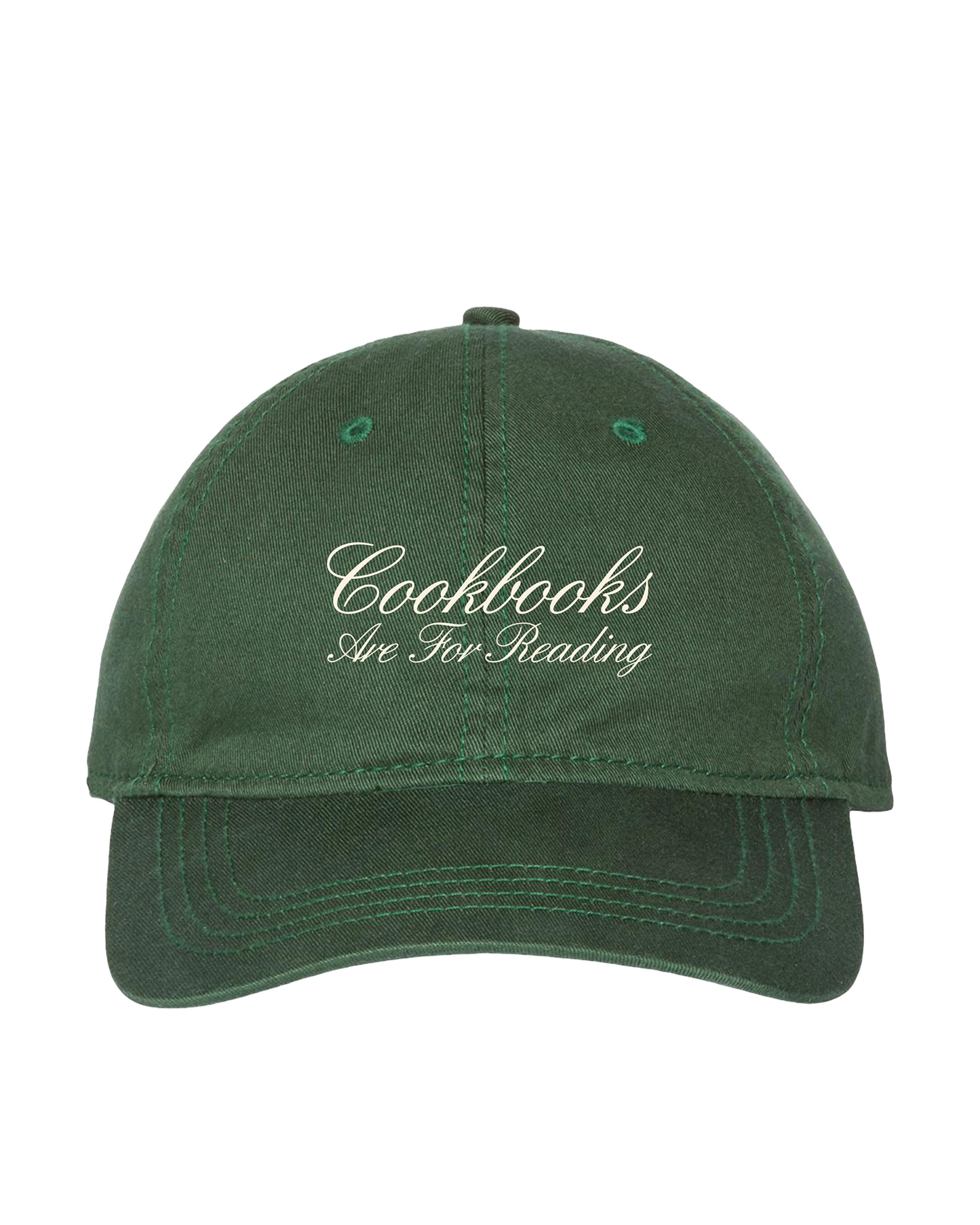 Cookbooks Are For Reading Dad Hat