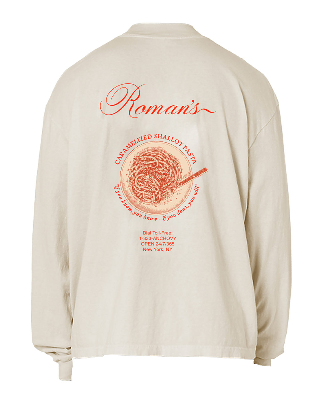 Shallot Pasta Long Sleeve Tee