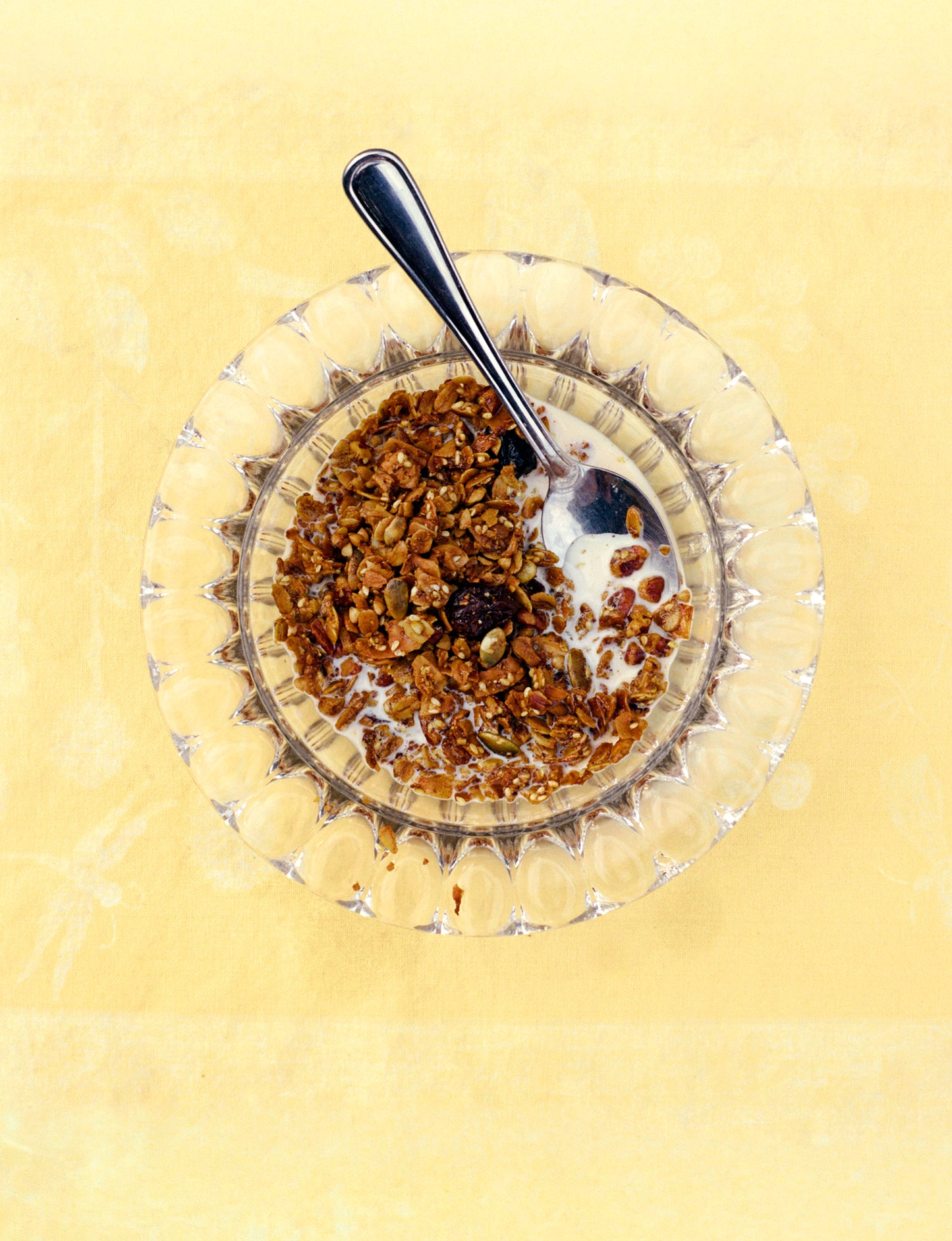 Golden Granola with Sour Cherries